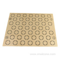 Non-stick reusable heat resistant silicone backing mats